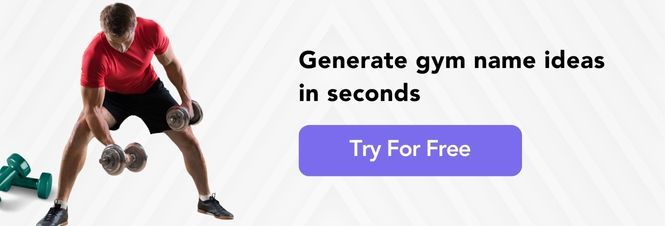 Generate gym name ideas in seconds