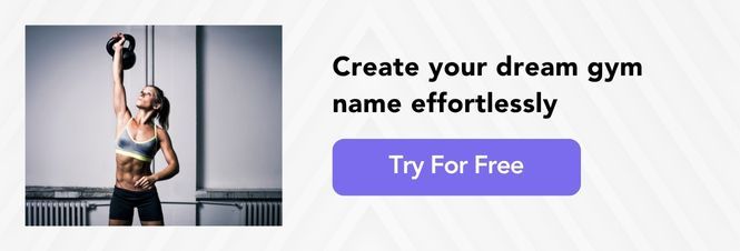 Create your dream gym name effortlessly